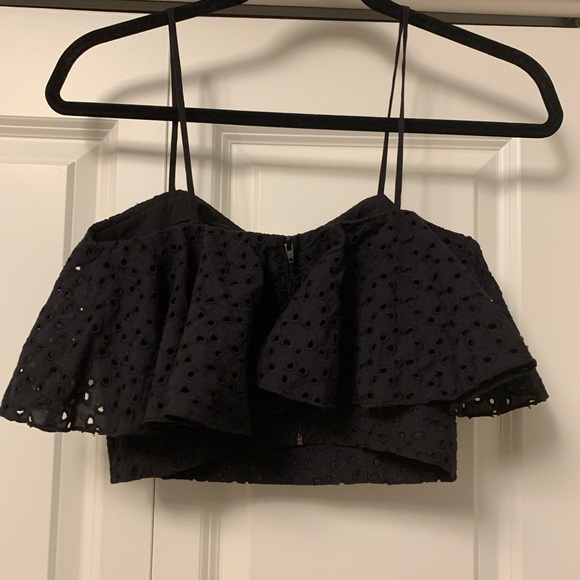 Ruffled Crop Top H&M (New with Tags) - Picture 4 of 5